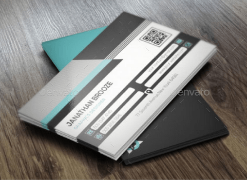 Clean Corporate Business Card Design Template
