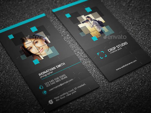 Photographer name Card