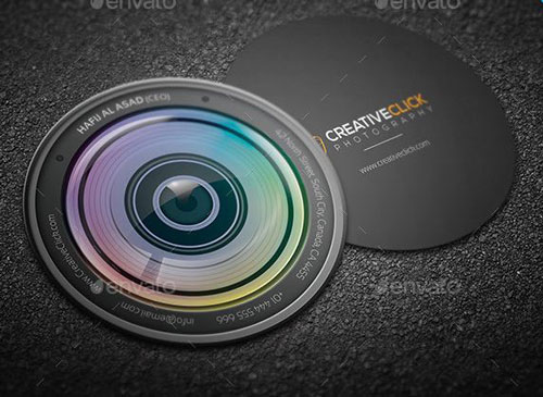 Photographer name Card