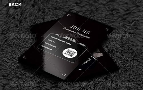 Photographer name Card