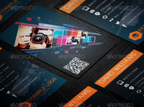 Photographer name Card