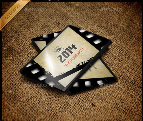 Photographer name Card