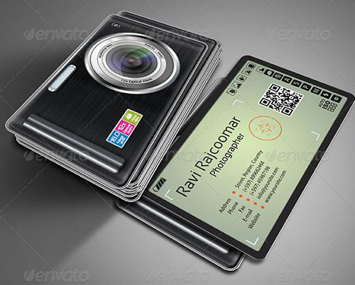 Photographer name Card